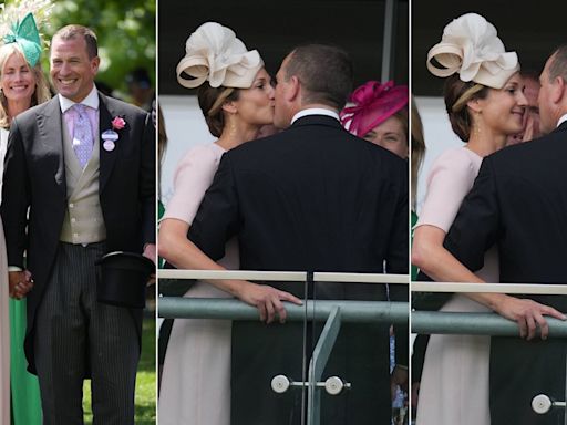 Peter Phillips and girlfriend Harriet Sperling look loved-up at Royal Ascot debut - live updates