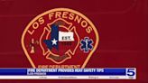 Los Fresnos firefighters hand out water to beat the heat