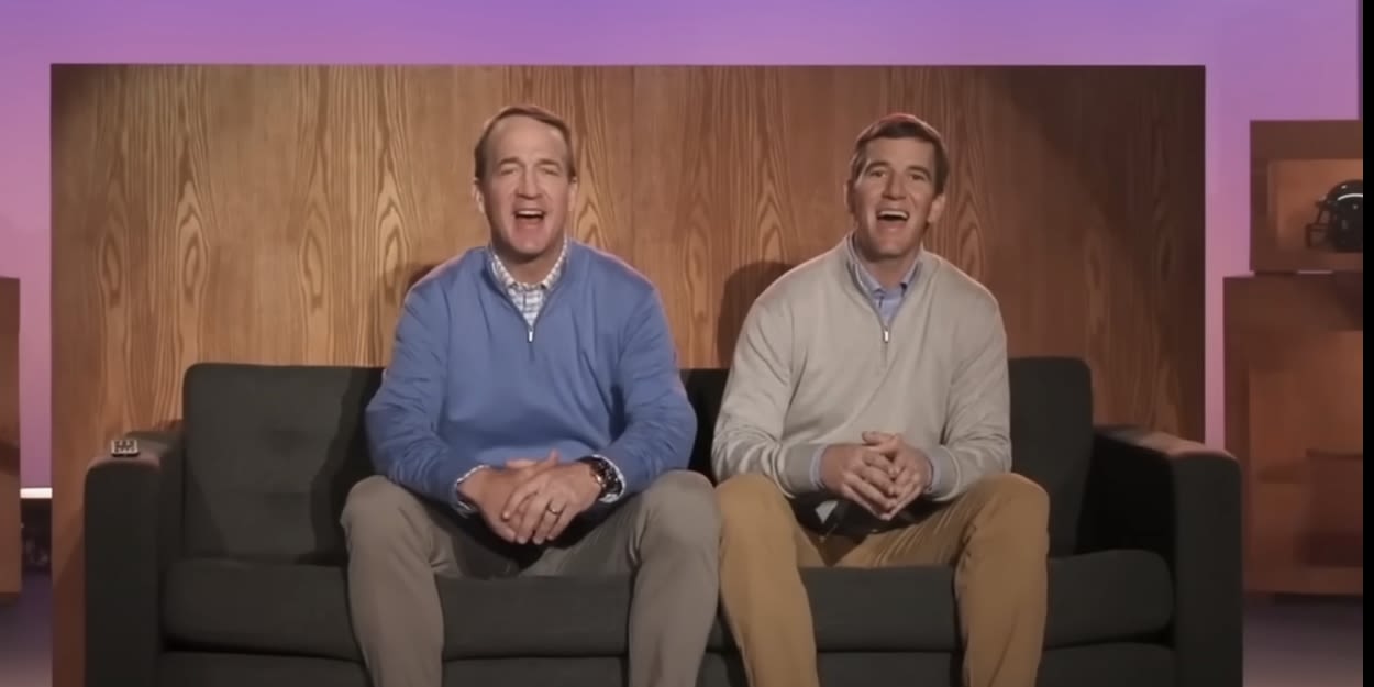 Eli and Peyton Manning Tackle Broadway in MANNINGCAST: THE MUSICAL