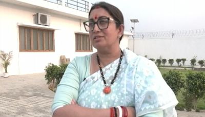 Ex Union Minister Smriti Irani Vacates Official Bungalow In Lutyens' Delhi