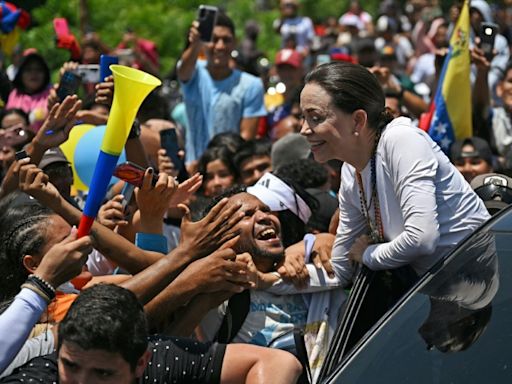 'Yes we can!' Venezuela's Machado beats opposition drum in face of threats