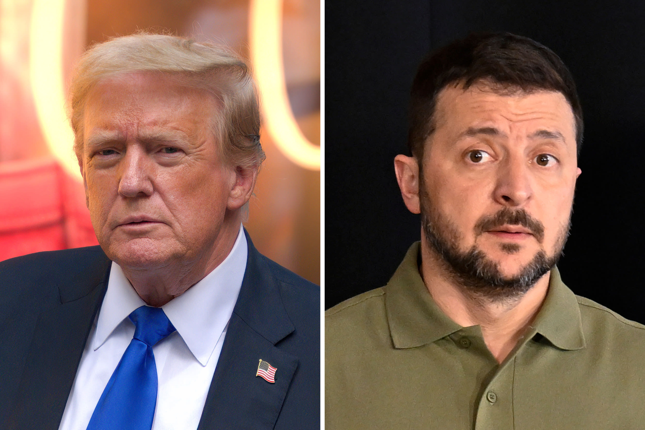 Zelensky warns Trump about becoming "loser president" if reelected