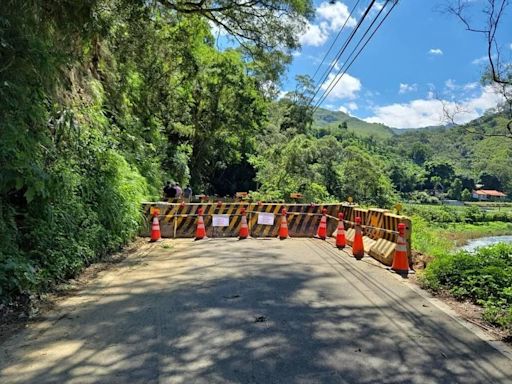 苗61線路基掏空急封閉 往雪見遊憩區改道卓蘭