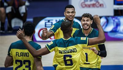 Brasil x Sérvia na Liga das Nações de Vôlei Masculino 2024: onde assistir e horário