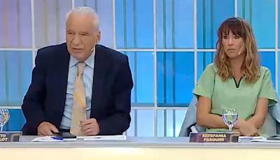 El chispazo en vivo entre Alberto Cormillot y su esposa Estefanía Pasquini que causó las risas de todos