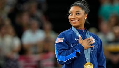 Olympics 2024: Simone Biles addresses critics after winning third gold of Paris games - 'they're really quiet now'