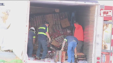 Traffic jam: Truck carrying 40K pounds of strawberries overturns in San Jose