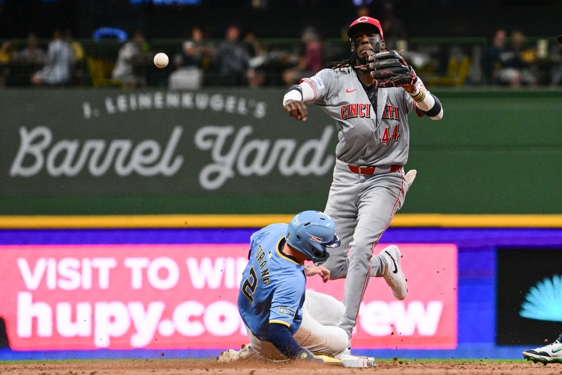 Deadspin | Hot-hitting Jeimer Candelario leads Reds past Brewers