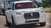 Lincoln Corsair's grille is growing in spy photos