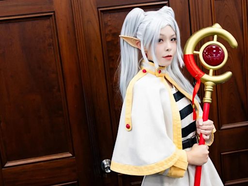 圖輯/新竹國際動漫節首日吸引近1.5萬人次！ 高虹安Cosplay《芙莉蓮》超吸睛