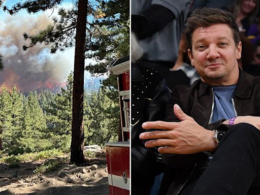 Jeremy Renner evacuates Nevada home due to raging wildfires