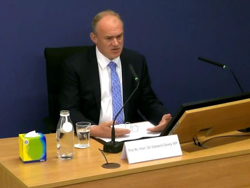 Bates meeting refusal ‘poorly judged’ and ‘terse’, Sir Ed Davey admits