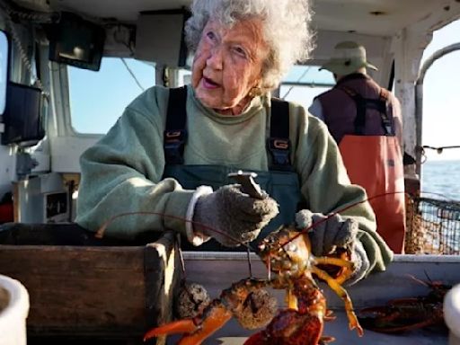 Meet the famous 'Lobster Lady' who just turned 104 and has no plans of stopping