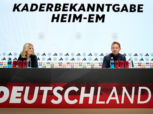 Nagelsmann fue mero espectador al revelarse la lista de Alemania para la Euro