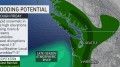 Potent atmospheric river racing toward the Pacific Northwest