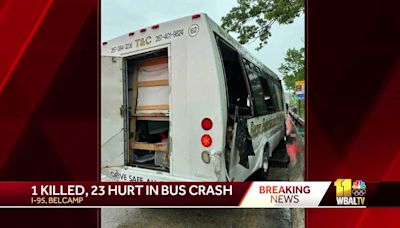 Police investigating deadly party bus crash in Harford County