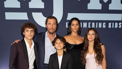 Matthew McConaughey, Camila Alves Celebrate Son Levi's 16th Birthday