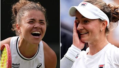 Wimbledon day 11: Jasmine Paolini and Barbora Krejcikova set up surprise final