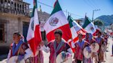 Miles de indígenas tzotziles celebran con desfile Independencia de México en sur del país