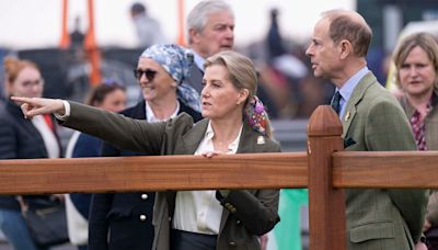 Sophie, Duchess of Edinburgh, and Prince Edward Check Out the Bar at the Royal Windsor Horse Show