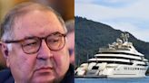 Assets linked to one of 'Putin's favorite oligarchs' include a private Airbus jet and one of the world's largest megayachts — take a look
