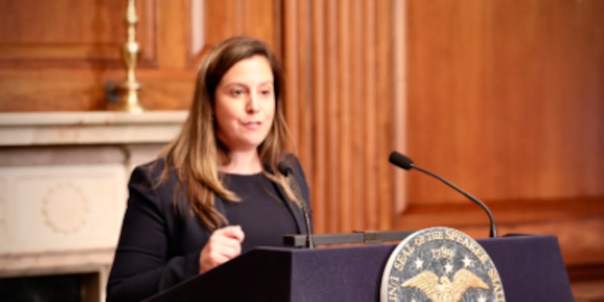 Rep. Elise Stefanik speaks at Republican National Convention