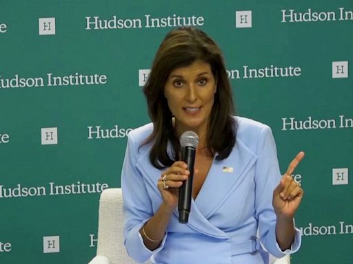 Former GOP candidate Nikki Haley is back on track to become Trump's number one fan girl
