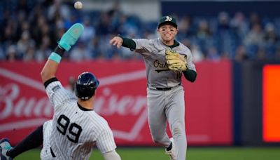 Polémica: Aaron Judge evitó doble play de Brewers al deslizarse y bloquear la pelota con su mano [Video]