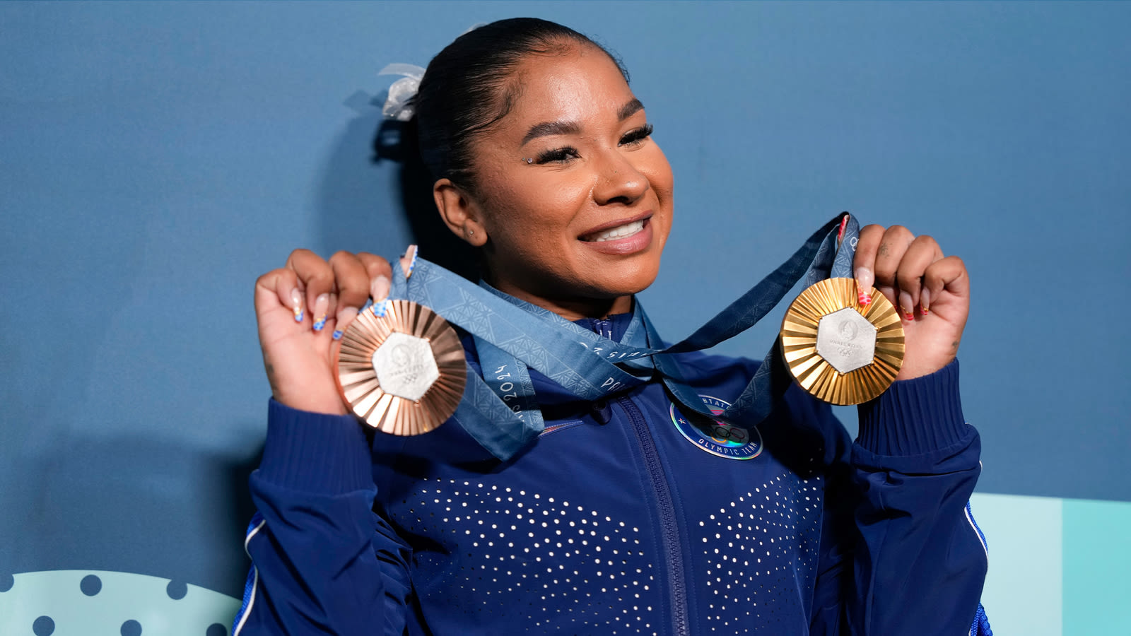 Gymnastics star Jordan Chiles talks bronze medal moment from Disneyland Paris