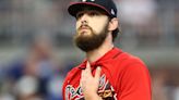 Braves’ Ian Anderson throws in game as he recovers from elbow surgery