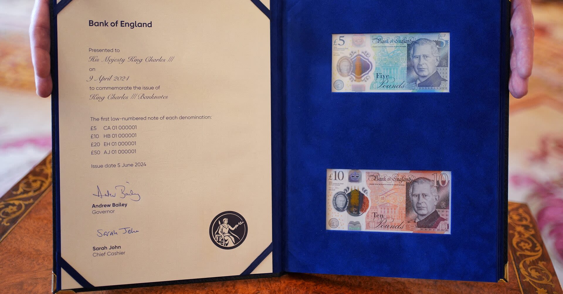 King Charles banknotes enter circulation in UK