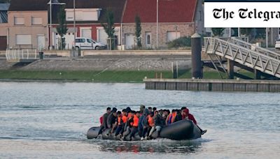 Watch: Migrants float down canals to dodge French police and reach Channel