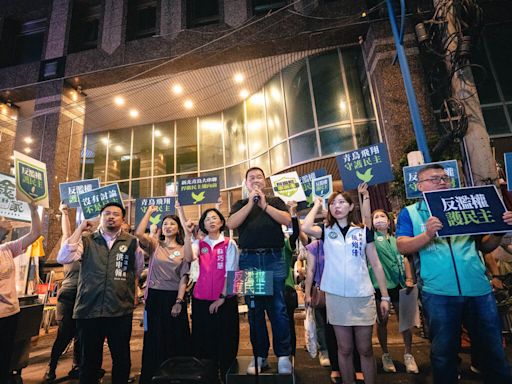 蘇巧慧樂華夜市街講 籲民眾關注覆議案表決