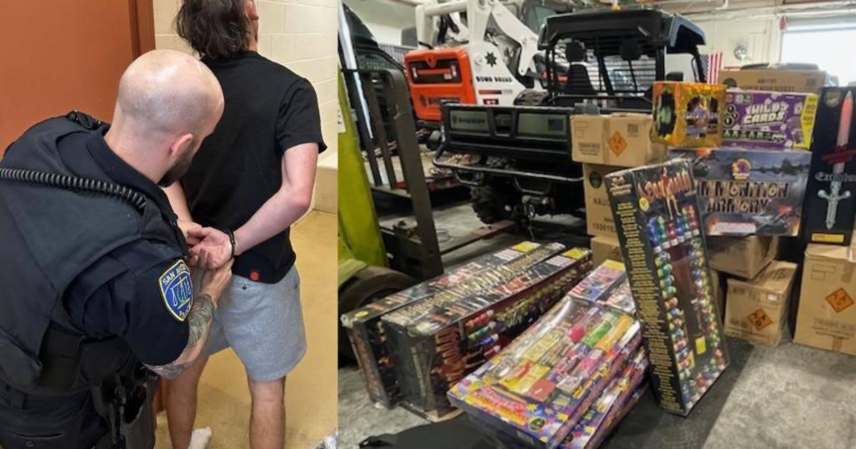 Man, two teens arrested in December robbery in San Mateo; police find large cache of illegal fireworks