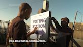 South Africans who received special permission to vote early cast their ballots ahead of May 29 vote