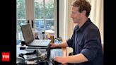 Mark Zuckerberg's workstation setup goes viral; know what's so special about it | - Times of India