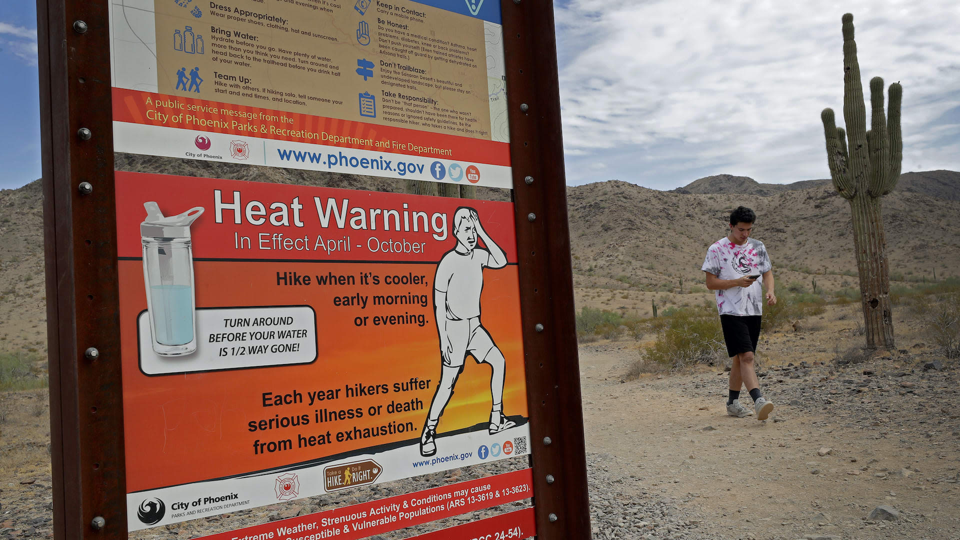 Southwest heat wave: Excessive heat warnings in effect through Friday