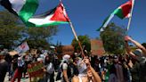 Police in riot gear surround Israel-Hamas war protesters at UC Santa Cruz. Arrests reported