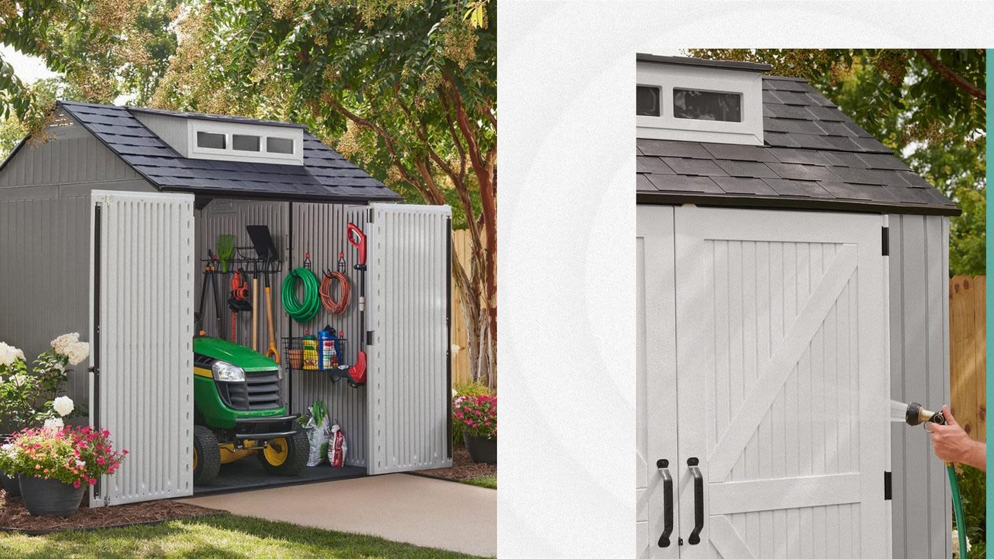 These Plastic Sheds Are the Key to Easy Outdoor Storage