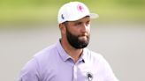 LIV Golf UK: Jon Rahm leads by two shots after eight-under opening round in Uttoxeter