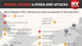 Sunken Russian corvette found in Crimean port, likely hit in drone strikes, Ukrainian partisans say
