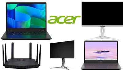 Computex 2024: Acer unveils new smart monitors, gaming displays, and AI-powered laptops
