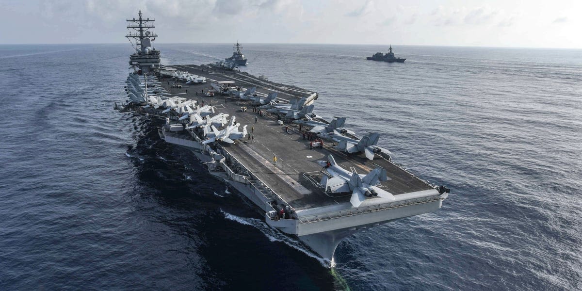 The US Navy's only forward-deployed aircraft carrier, USS Ronald Reagan, is leaving Japan after nearly a decade in the Pacific