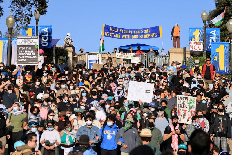 UCLA should have immediately removed protesters, chancellor tells House