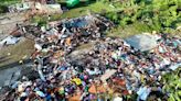 1 dead when second tornado in 5 weeks damages Oklahoma town as powerful storms hit central US