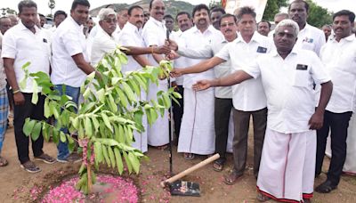 Foundation stone laid for second phase of Namakkal bypass road project