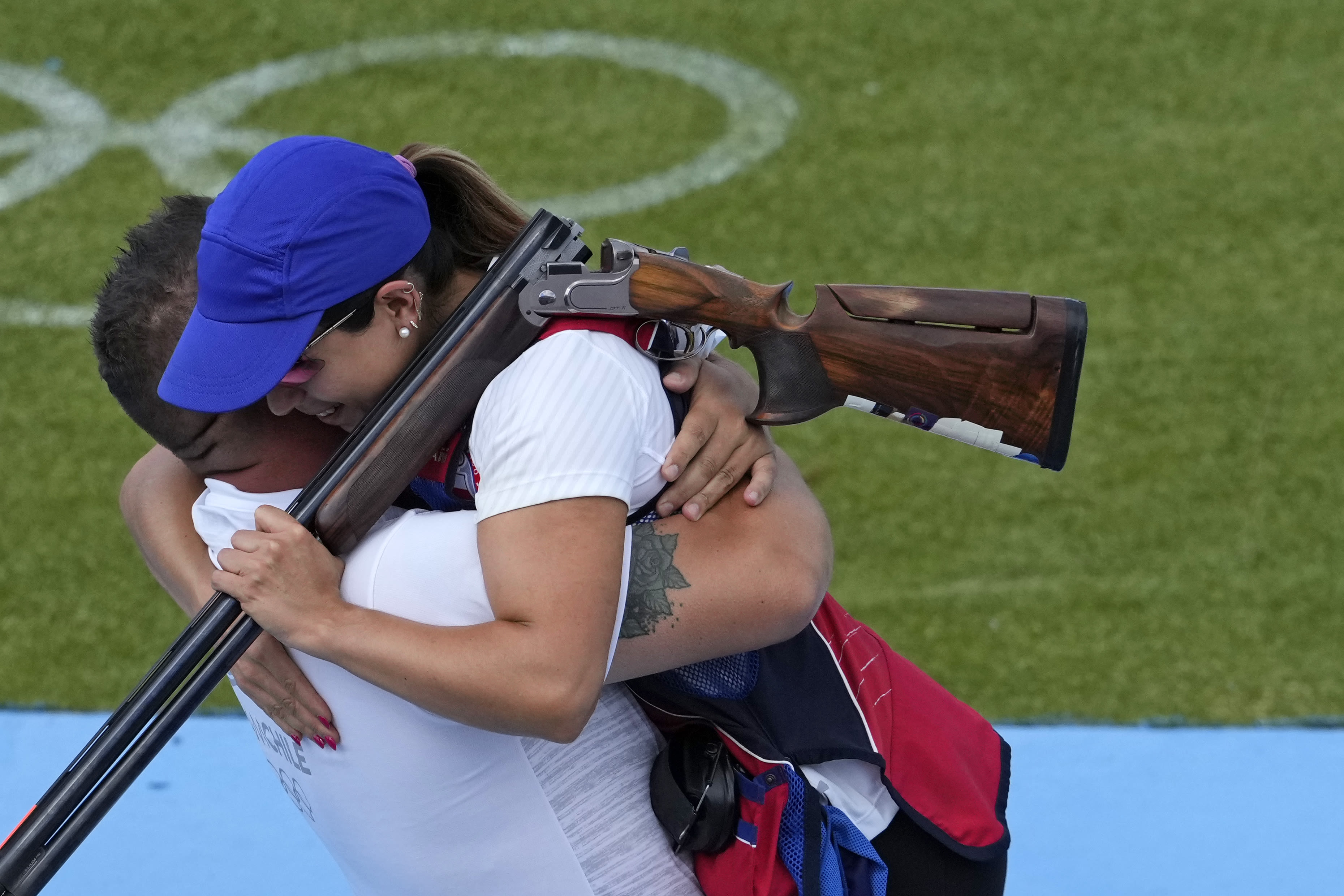 Chile gets its first Olympic gold in 20 years as Francisca Crovetto wins women's skeet shooting
