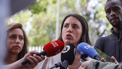 Irene Montero critica que el "secuestro" del CGPJ "puede tumbar gobiernos legítimamente elegidos"