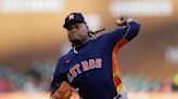 Valdez pitches 1st shutout, Astros blank Tigers 7-0