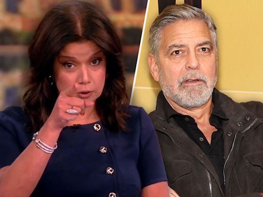 ‘The View’s Ana Navarro Calls On George Clooney To “Come Back With A Big Check” For Democrats...